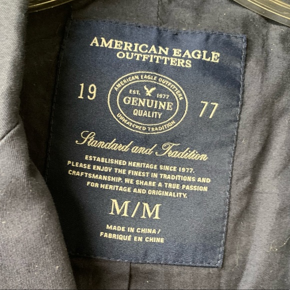 American Eagle Military Blazer Jacket, Medium - Picture 2 of 4